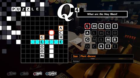 Persona 5 Royal: Crossword Answers